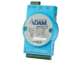 8-ch Analog Input EtherNet/IP Module  ADAM-6117EI